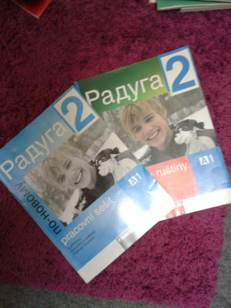 Raduga 2 učebnica ruského jazyka aj s pracovným zošitom - 12€
